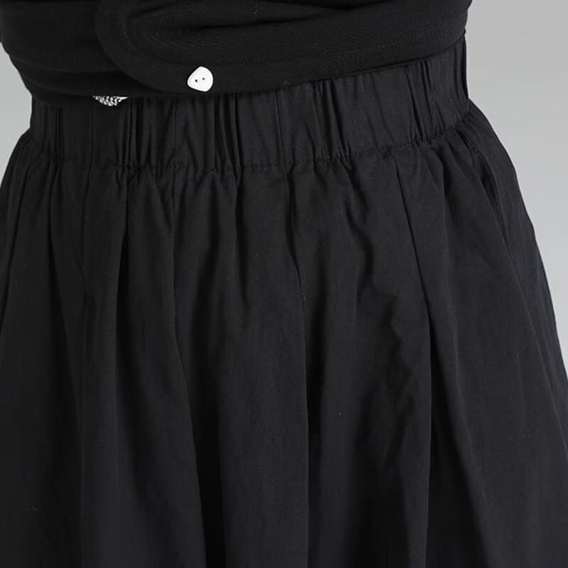 A-Line Simple Skirt【TR3159】