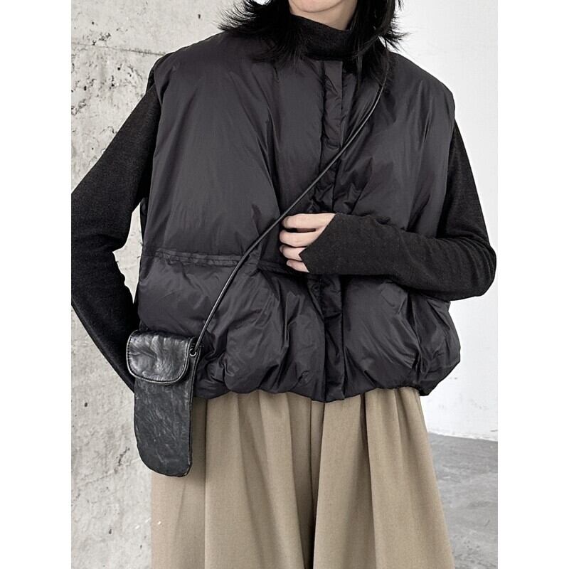 Quilting Balloon Jacket Vest【TR3237】