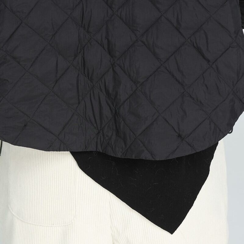 Quilting Polo-Neck Jacket【TR3247】