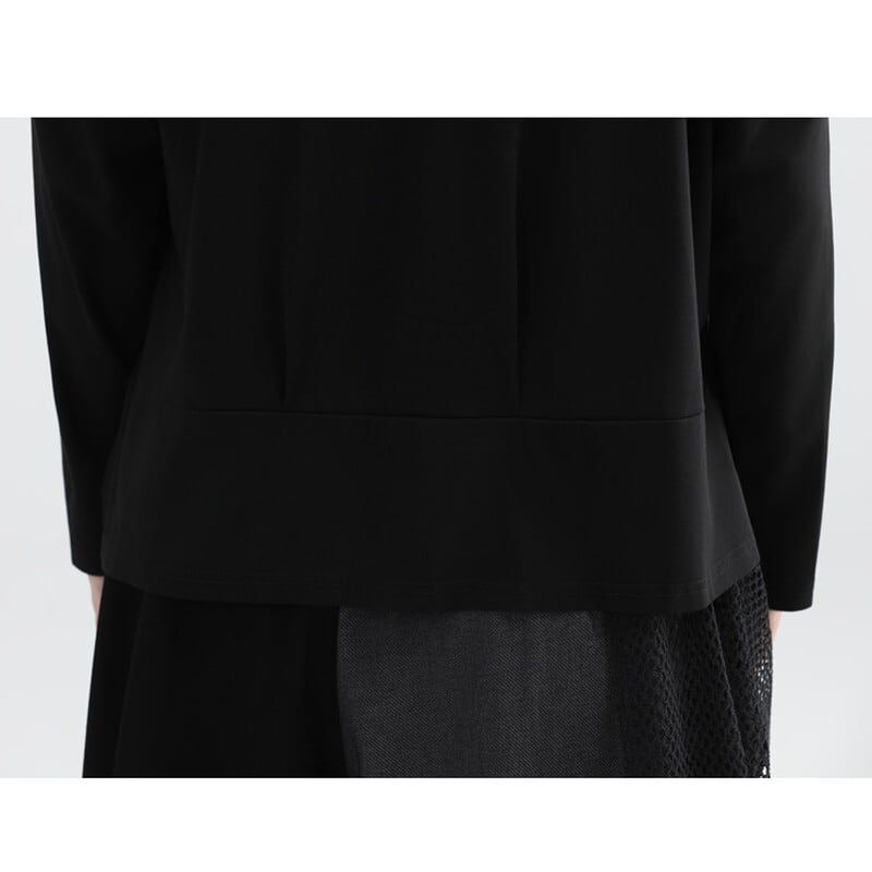 Side-Ribbon Loose T-Shirt【TR3144】