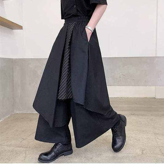 Irregular Wide Leg Pants【TR2493】