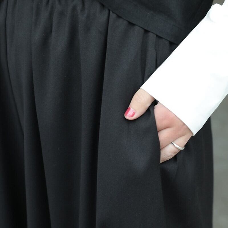 Cropped Pleats Wide Pants【TR3206】