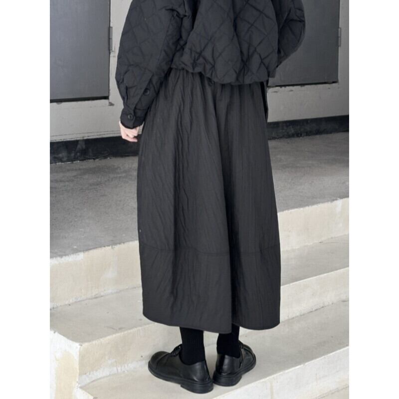 Fluffily Crinkle Skirt【TR3161】