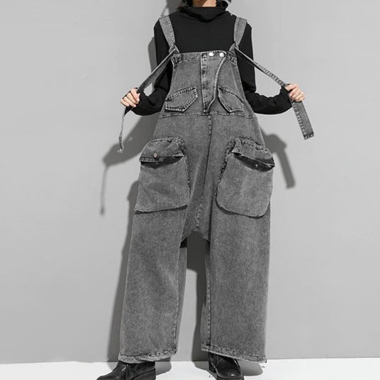 〈Unisex〉Denim Jumping Overall【TR3006】