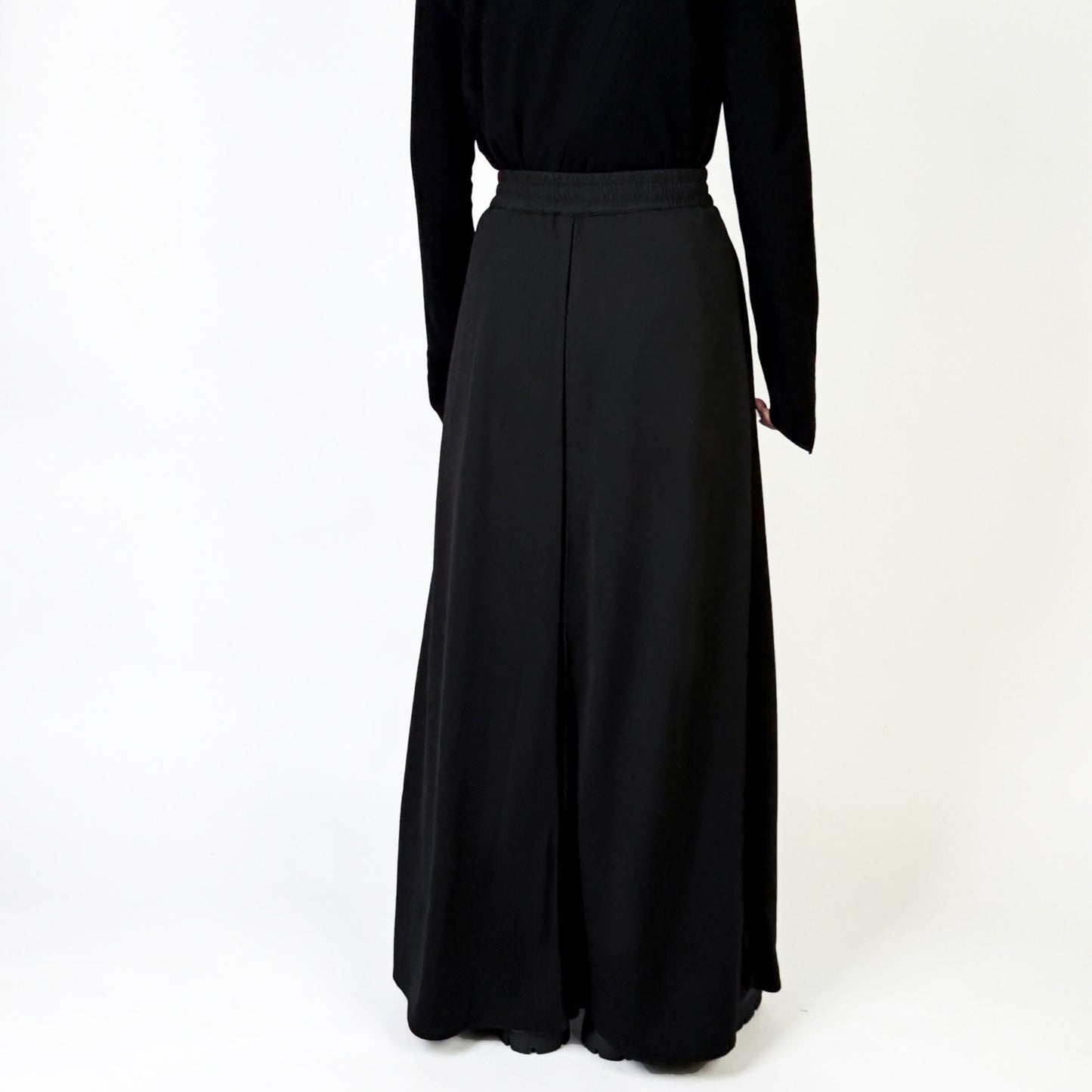 Multipanel High Waist Wide Pants【TR3285】