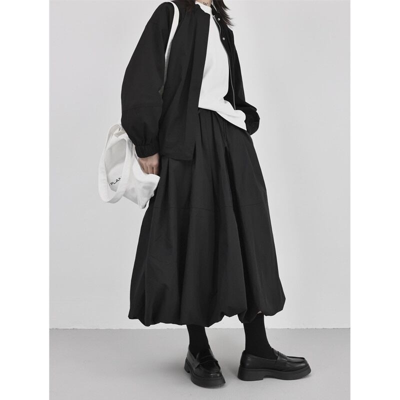 Balloon A-Line Skirt【TR3186】