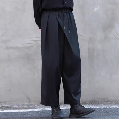 Asymmetric Tapered Pants【TR3280】