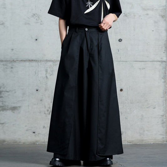 High-Waisted Hakama Pants【TR3271】