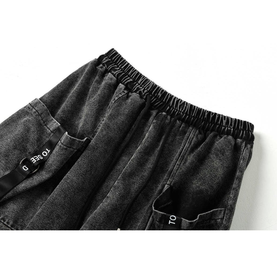 〈Unisex〉Pocket Denim Wide Pants【TR3036】