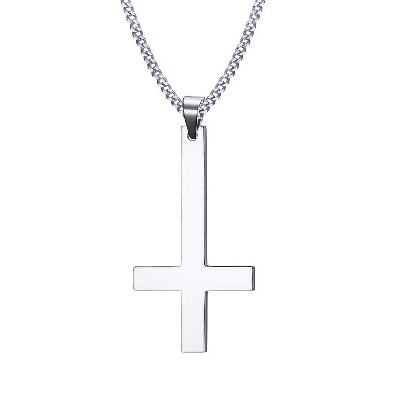 Stainless cross choker necklace【TR2770】