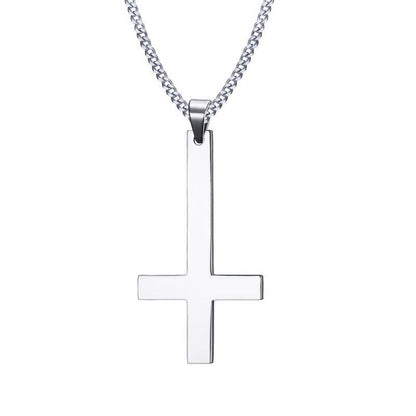 Stainless cross choker necklace【TR2770】