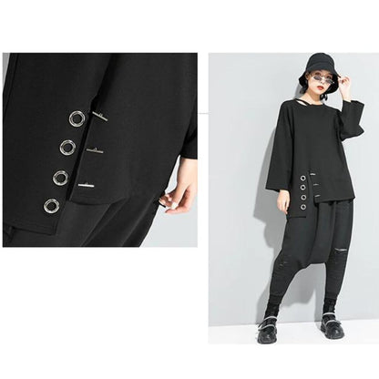 Loose Split casual Shirt【TR1277】
