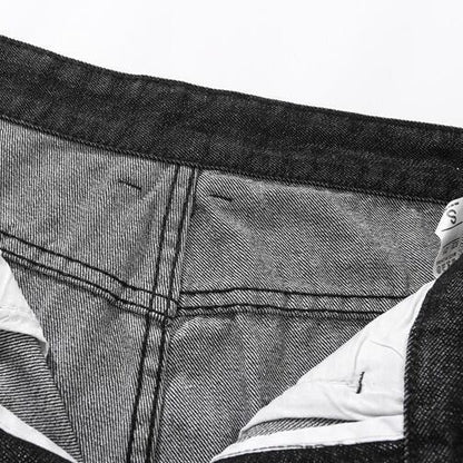 〈Unisex〉Patchwork Straight Jeans【TR1172】