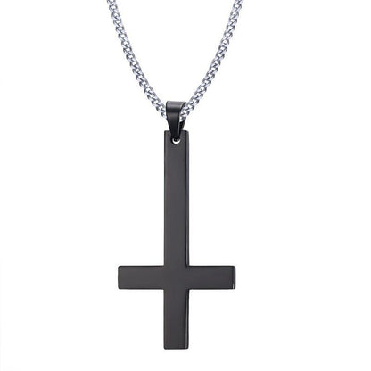 Stainless cross choker necklace【TR2770】