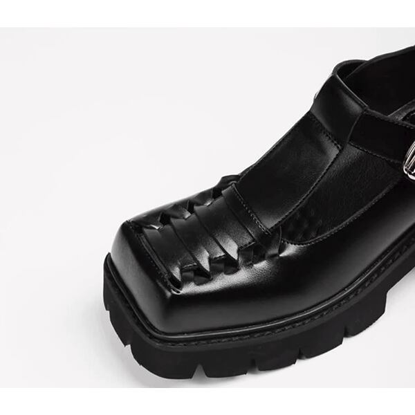 chunky heel roman Sandal【TR3415】