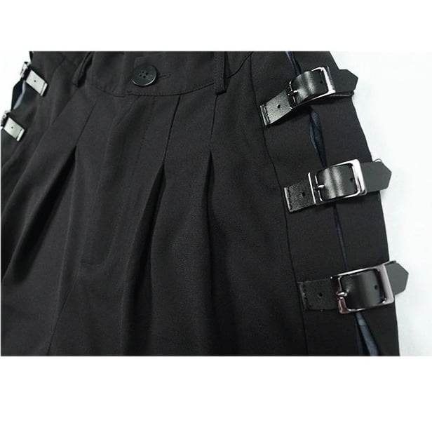 〈Unisex〉Patchwork Wide Pants【TR1168】