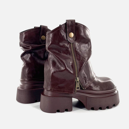 Loose Fit Short Boots【TR3380】