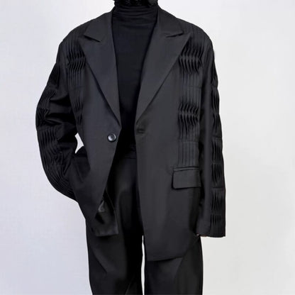 Pleated Structure Jacket【TR3365】