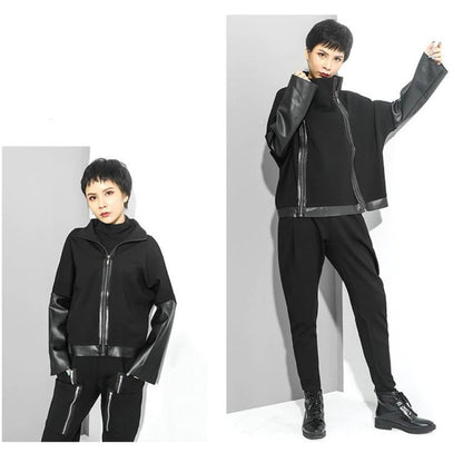 Pu Leather Mode Jacket【TR1407】