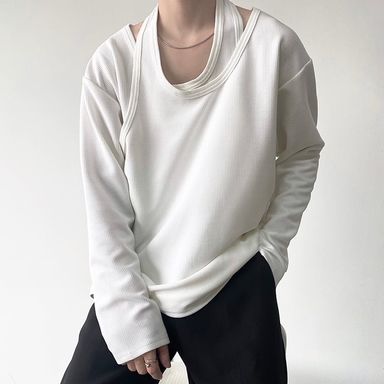 Layered Nichi Cutsew Shirt【TR1442】