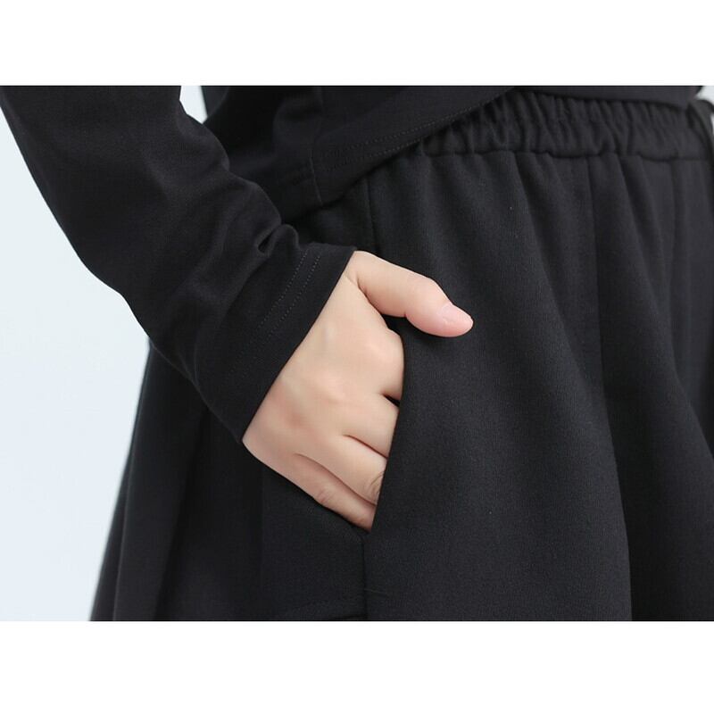 Asymmetru Wool Skirt【TR3151】
