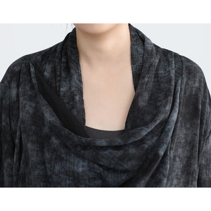 Drape Tiy-Die Collared Shirt【TR3131】