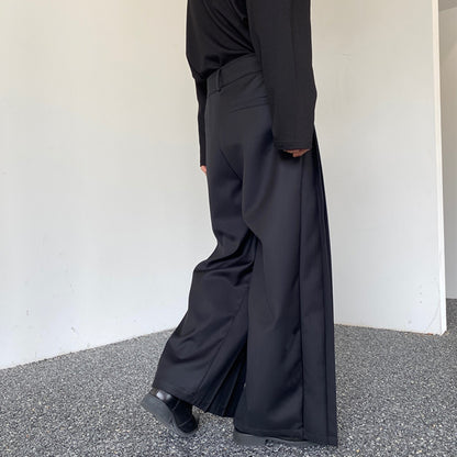 2-way Front Pleated Wide Pants【TR3311】