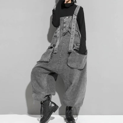 〈Unisex〉Denim Jumping Overall【TR3006】