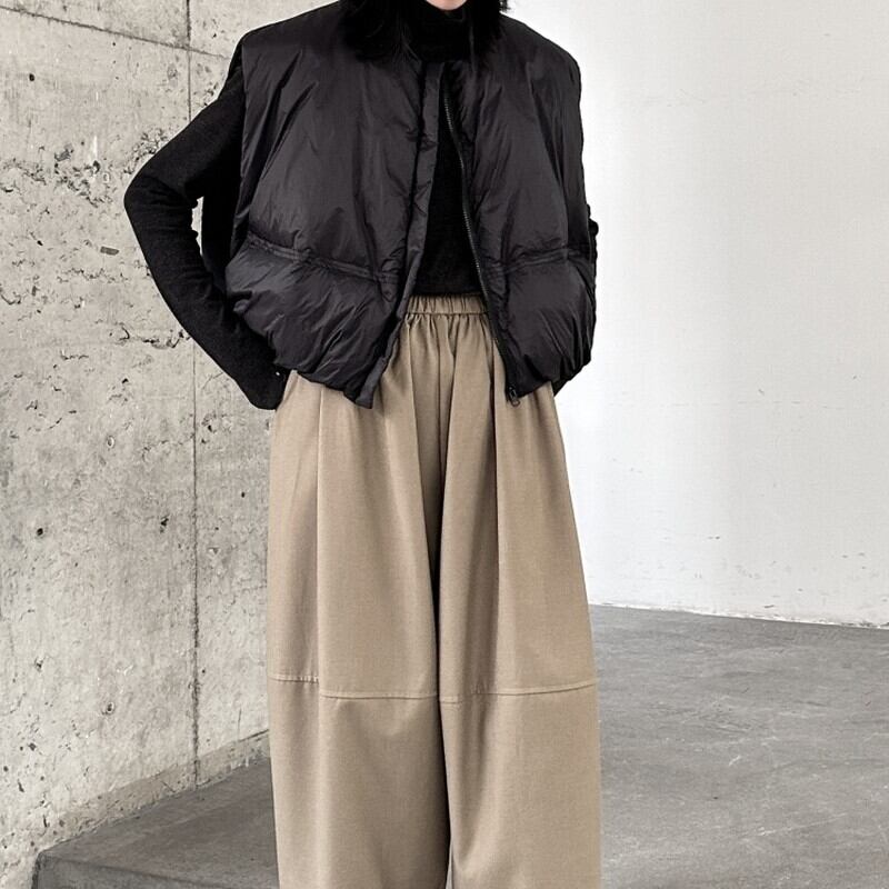 Quilting Balloon Jacket Vest【TR3237】