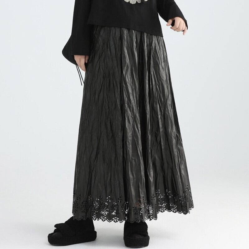 Flower Eyelet Skirt【TR3182】