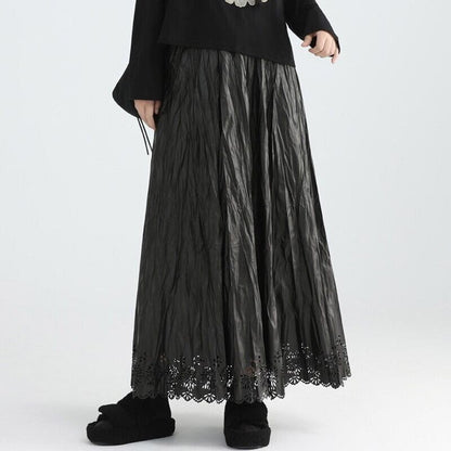 Flower Eyelet Skirt【TR3182】