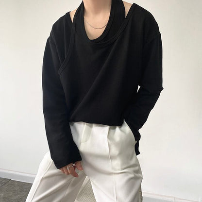 Layered Nichi Cutsew Shirt【TR1442】