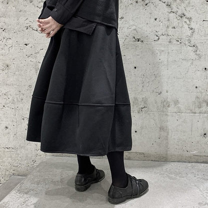 Fluffily A-Line Skirt【TR3157】