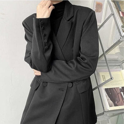 Center Belting Mode Jacket【TR2459】