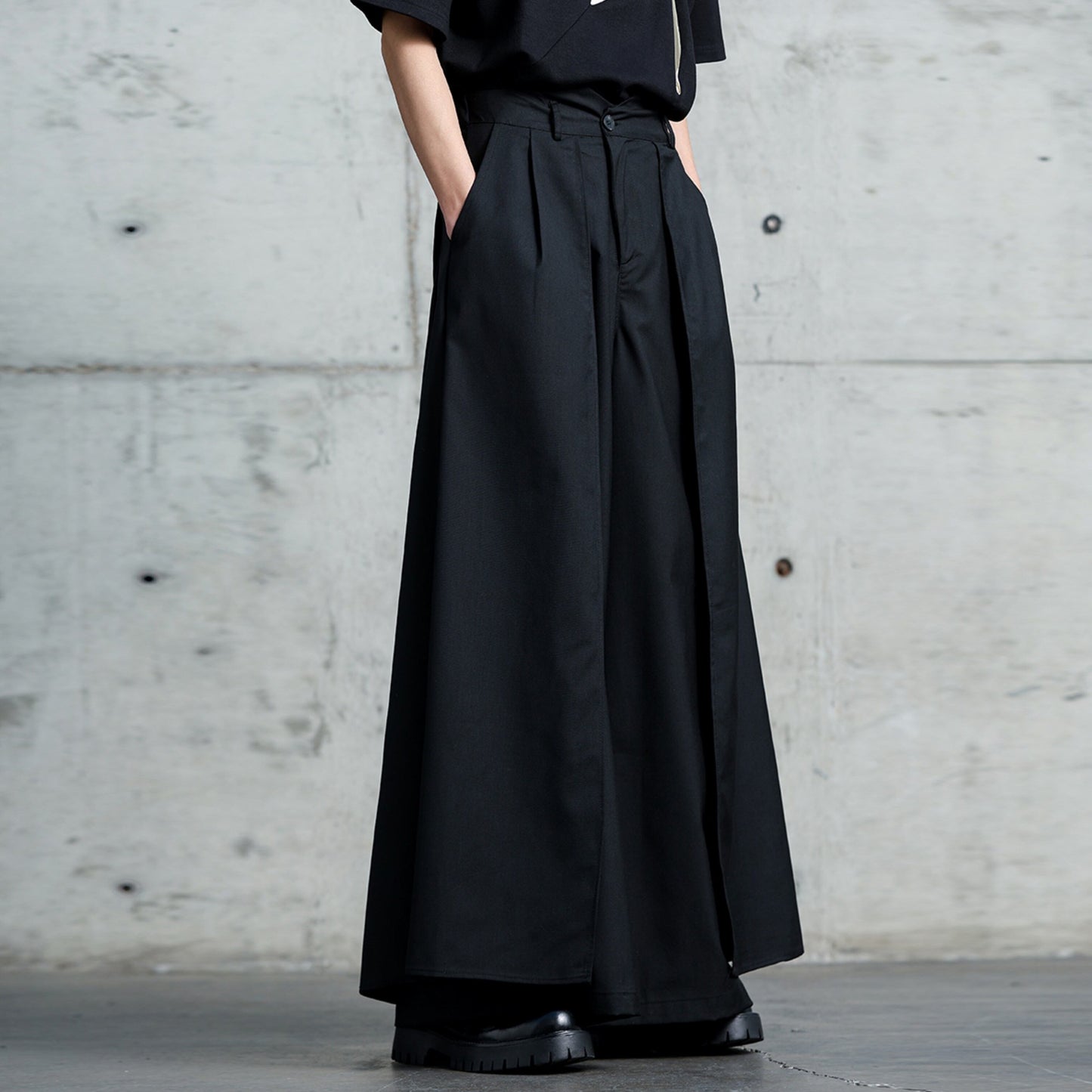 High-Waisted Hakama Pants【TR3271】