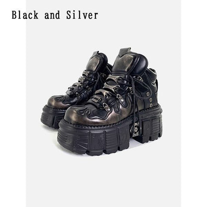 Metal Punk Style Boots【TR3391】