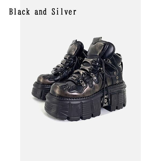 Metal Punk Style Boots【TR3391】