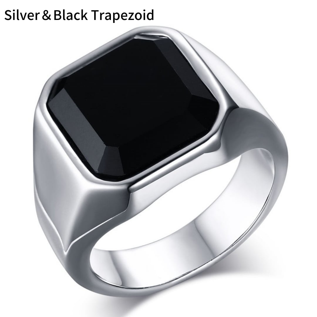 Blackstone Stainless Steel Ring【TR2763】