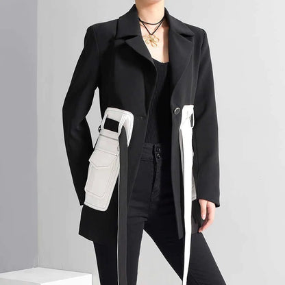 〈Unisex〉Contrast Color Jacket【TR2976】