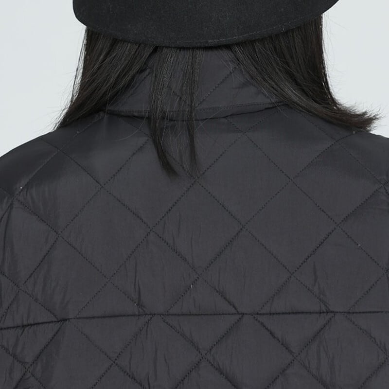 Quilting Drawstring Jacket【TR3253】