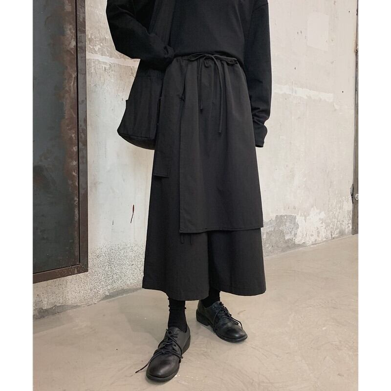 Layered Unique Wide Pants【TR3211】