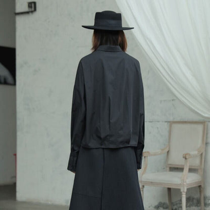Side-Tac Basic Collared Shirt【TR3102】