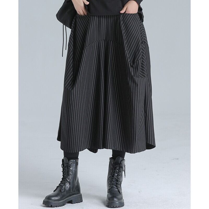 Cropped Stripe Pants【TR3212】