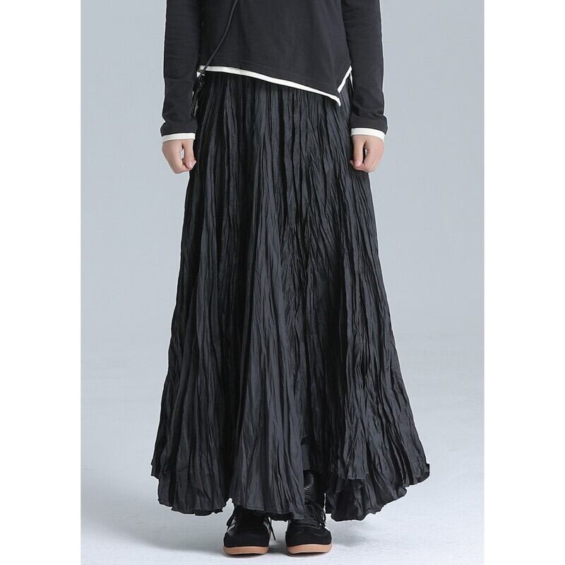 Crinkle Flare Skirt【TR3183】