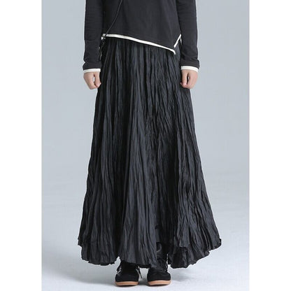 Crinkle Flare Skirt【TR3183】