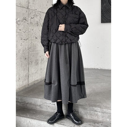 Quilting Polo-Neck Jacket【TR3247】