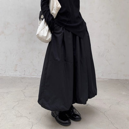 Quilting Balloon Skirt【TR3166】