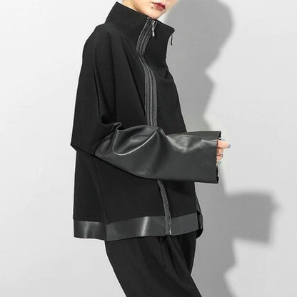 Pu Leather Mode Jacket【TR1407】