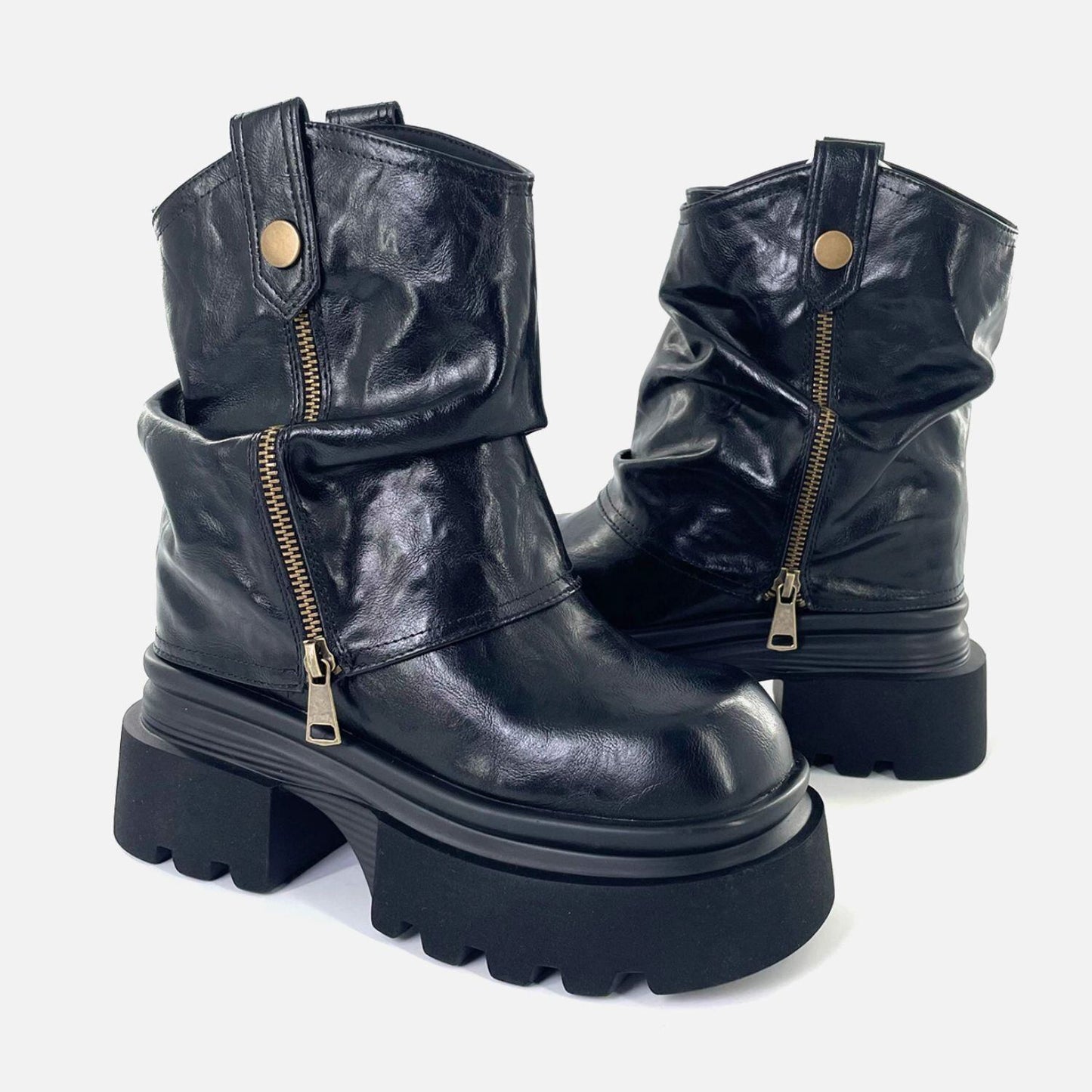 Loose Fit Short Boots【TR3380】