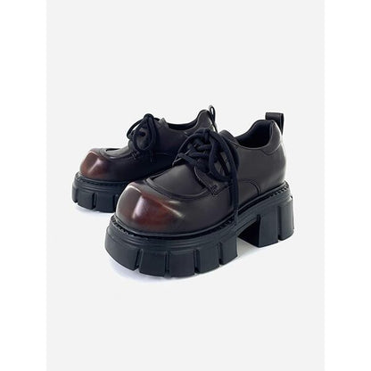 Retro Cute Loafers Shoes【TR3412】